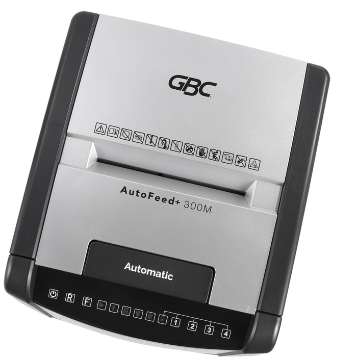 GBC AutoFeed+ Office Shredder, 300M, Micro-Cut, 300 Sheets