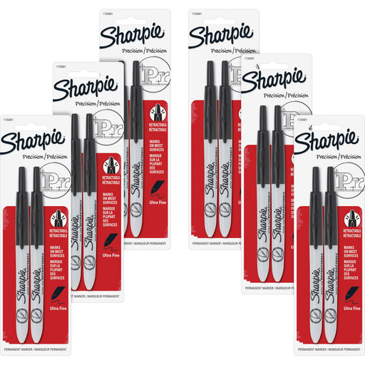 Sharpie Retractable Ultra-Fine Point Permanent Markers