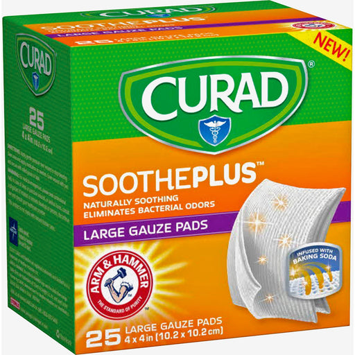 Curad SoothePlus Medium Non-stick Pads