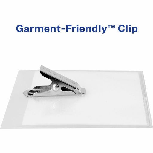Avery® Garment-Friendly Clip-Style Name Badges