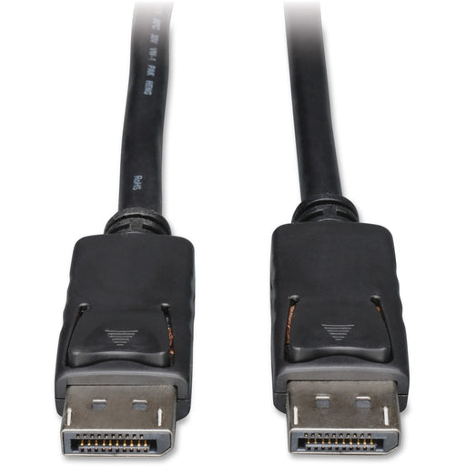 Tripp Lite DisplayPort Cable with Latching Connectors 4K 60 Hz (M/M) Black 3 ft. (0.91 m)