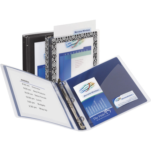 Avery® Flexi-View 3 Ring Binders