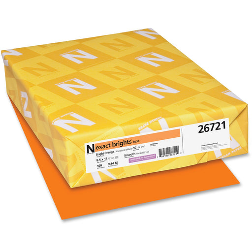 Exact Brights® Smooth Colored Paper - Orange
