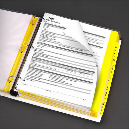 Avery® 3" Heavy-Duty Industrial SDS Binder - One-Touch Rings