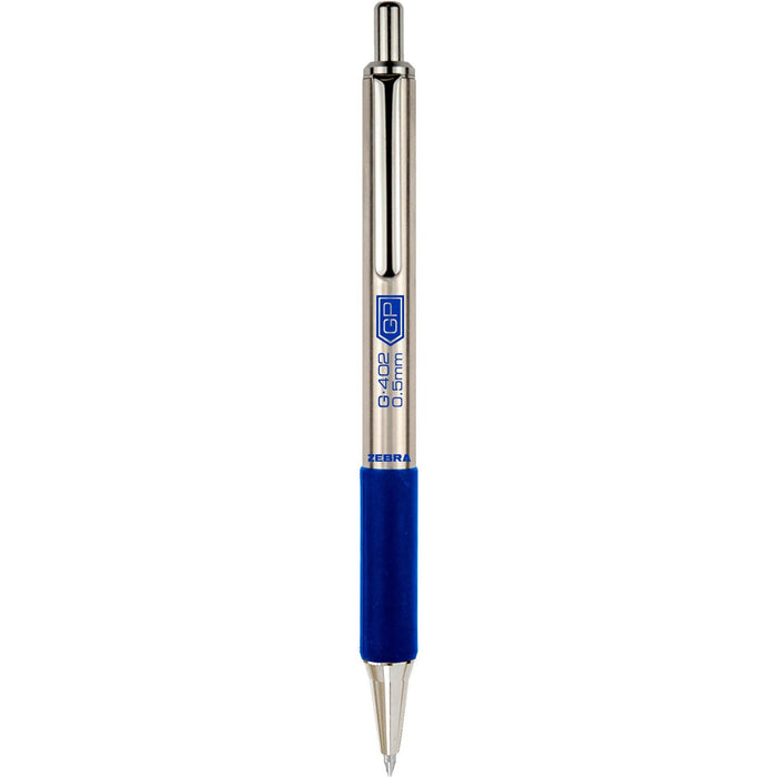 Zebra STEEL 4 Series G-402 Retractable Gel Pen