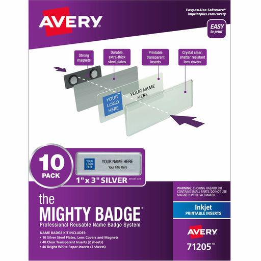 The Mighty Badge® Mighty Badge Professional Reusable Name Badge System