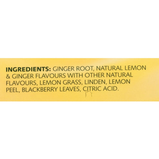 Twinings of London Lemon & Ginger Herbal Tea Bag