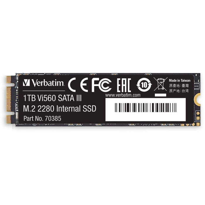 Verbatim Vi560 1 TB Solid State Drive - M.2 2280 Internal - SATA (SATA/600)