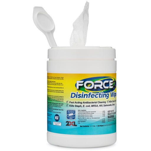 2XL FORCE2 Disinfecting Wipes