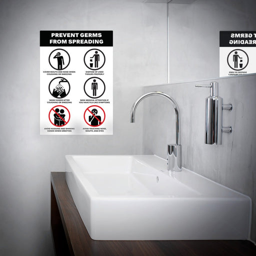 Avery® Surface Safe PREVENT GERMS Wall Decals