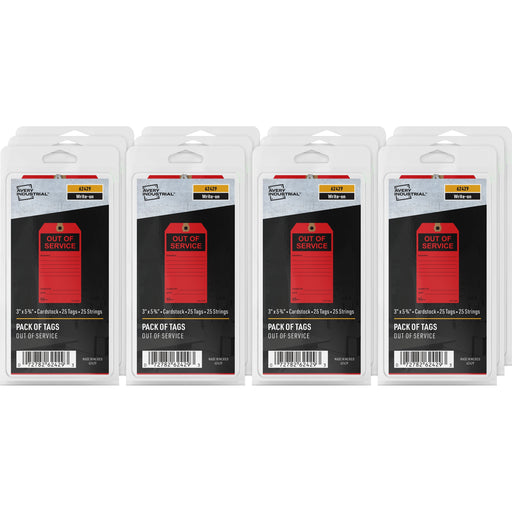 Avery® Preprinted OUT OF SERVICE Red Service Tags