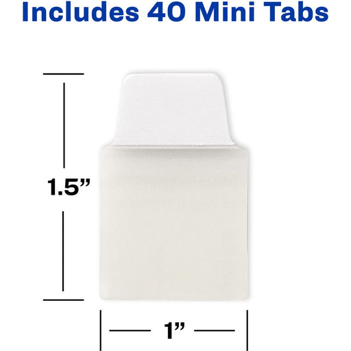 Avery® Ultra Tabs Repositionable Mini Tabs