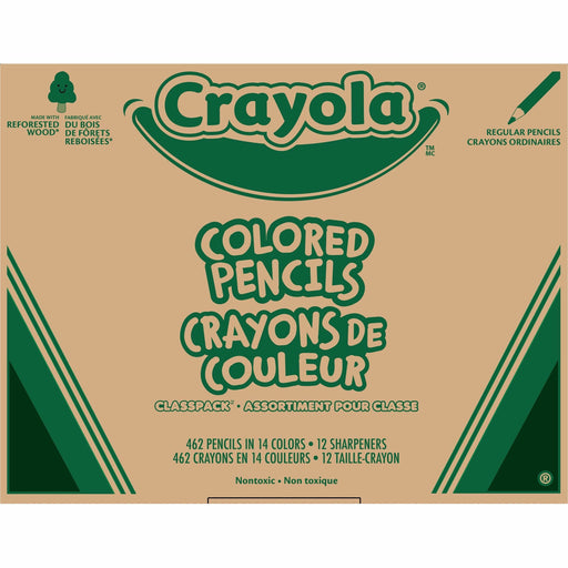 Crayola 462-Piece Class Pack Colored Pencils