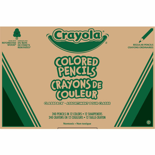 Crayola 240 Classpack Colored Pencils