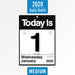 At-A-Glance "Today Is" Daily Wall Calendar Refill