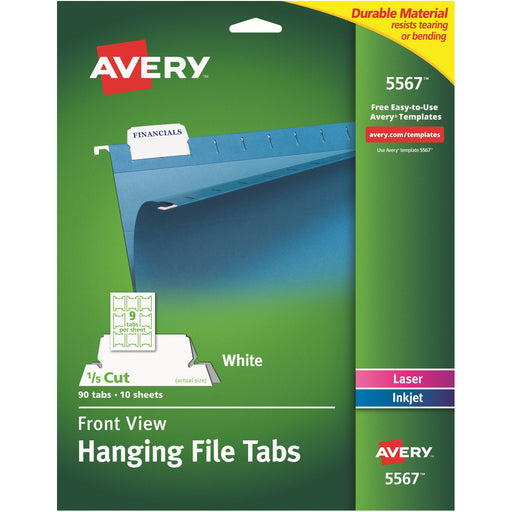 Avery® Print/Write On Hanging File Tabs