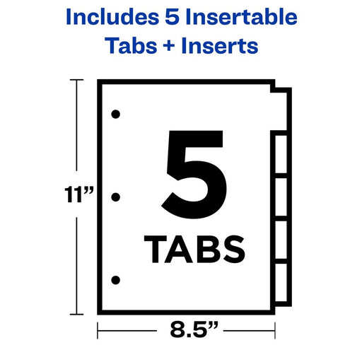 Avery® Office Essentials Insertable Dividers