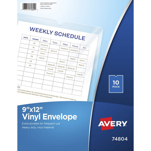 Avery® Vinyl File Pocket