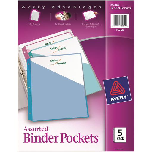Avery® Durable Letter Vinyl File Pocket