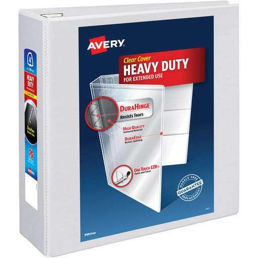Avery® Heavy-Duty View White 4" Binder (79104)
