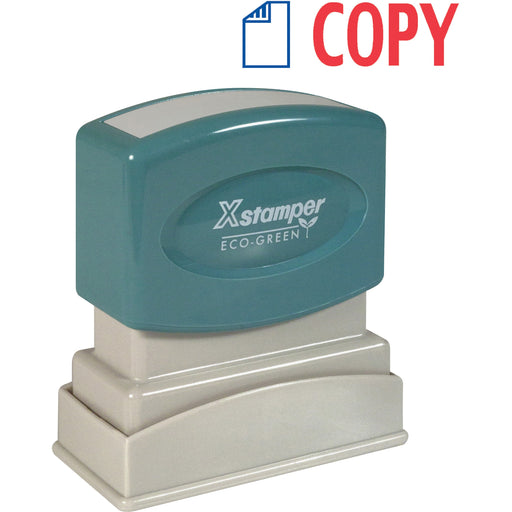 Xstamper COPY 2-color Pre-inked Stamp