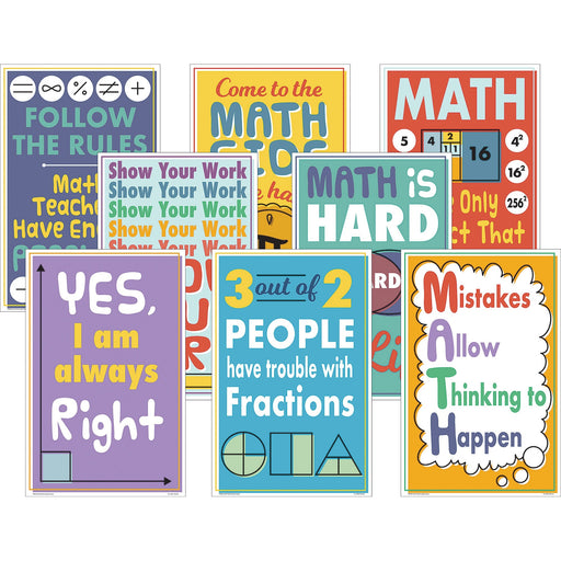 Teacher Created Resources Math Fun Posters
