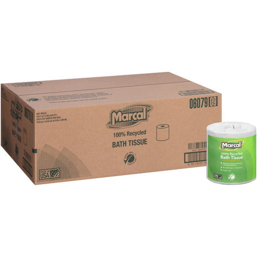 Marcal 100% Recycled, Soft & Absorbent Bathroom Tissue