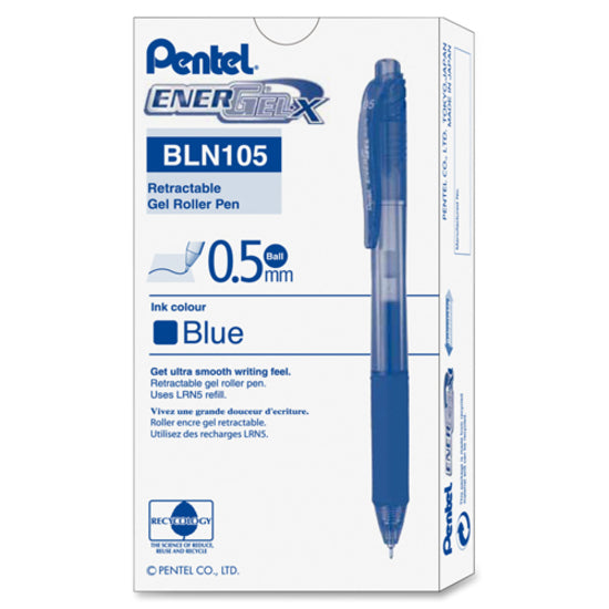 Pentel EnerGel-X Retractable Gel Pens