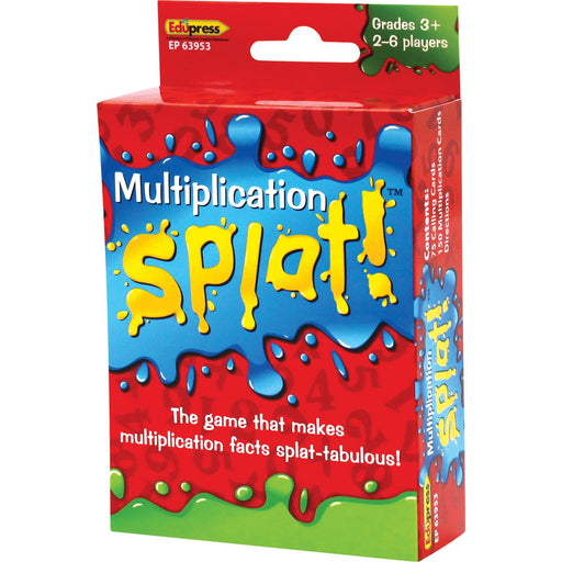 Teacher Created Resources Math Splat Multiplication