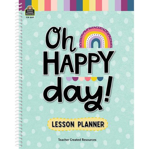Teacher Created Resources Oh Happy Day Lesson Planner
