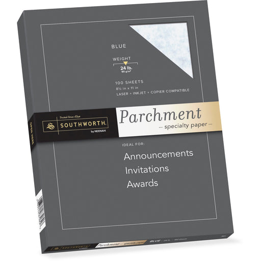 Southworth Parchment Specialty Paper - Blue
