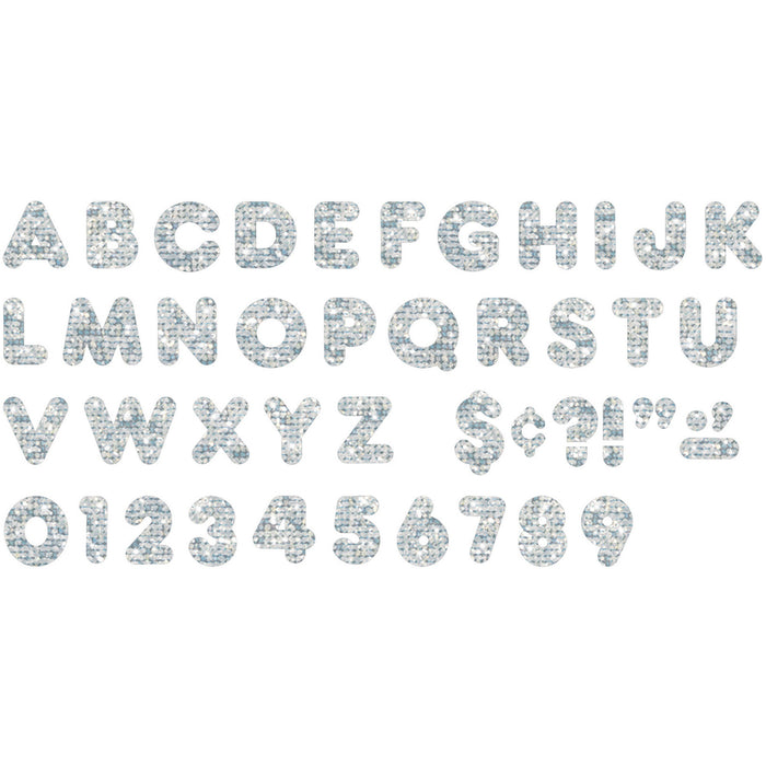 Trend 4" Sparkle Uppercase Ready Letters Set