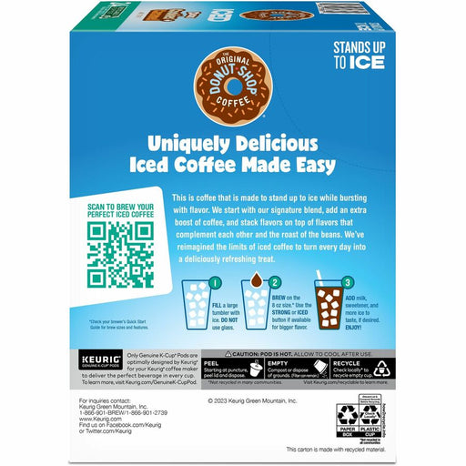 The Original Donut Shop® K-Cup Iced Duos Cookies and Caramel Coffee
