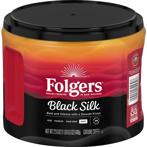 Folgers® Ground Black Silk Dark Ground Coffee