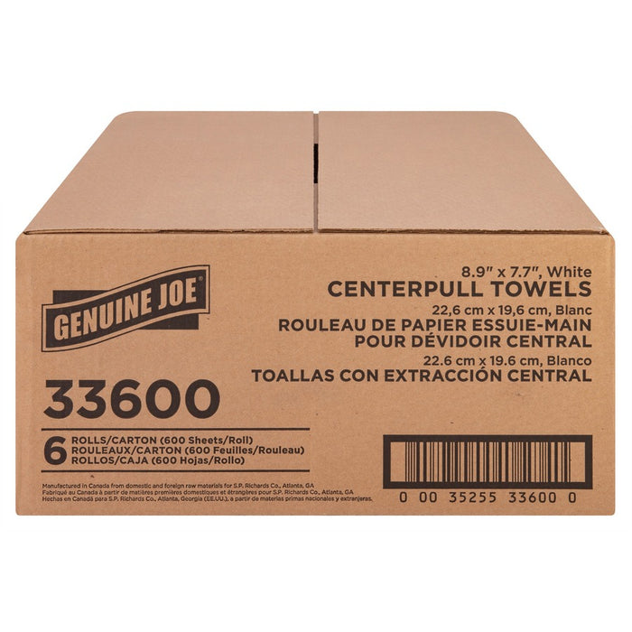Genuine Joe Centerpull Towel Rolls