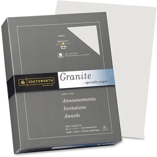 Southworth Granite Specialty Paper - Gray