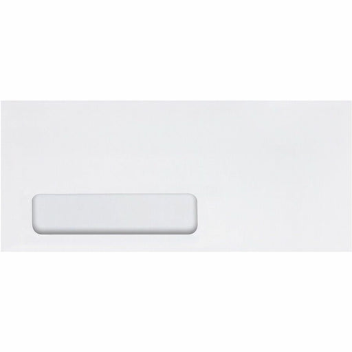 Quality Park No. 10 Single Window Envelope with a Self-Seal Closure