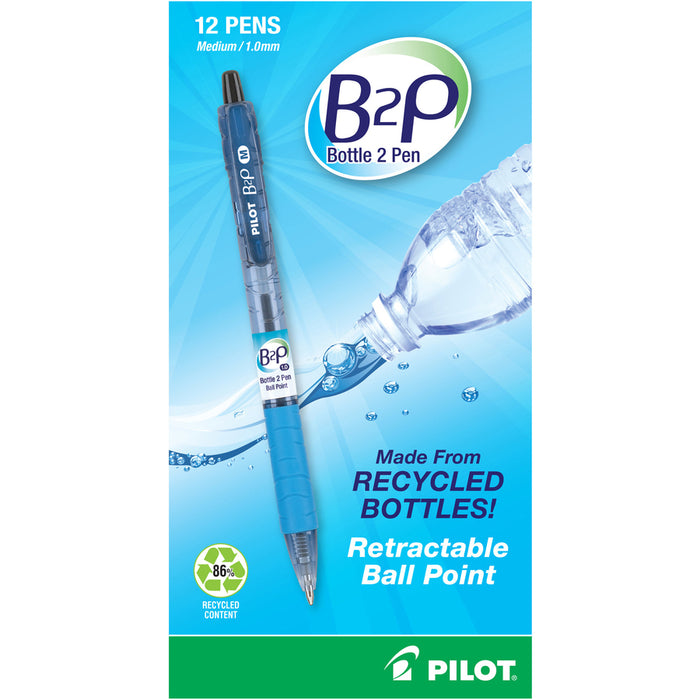 Pilot Bottle to Pen (B2P) B2P BeGreen Med Point Ballpoint Pens
