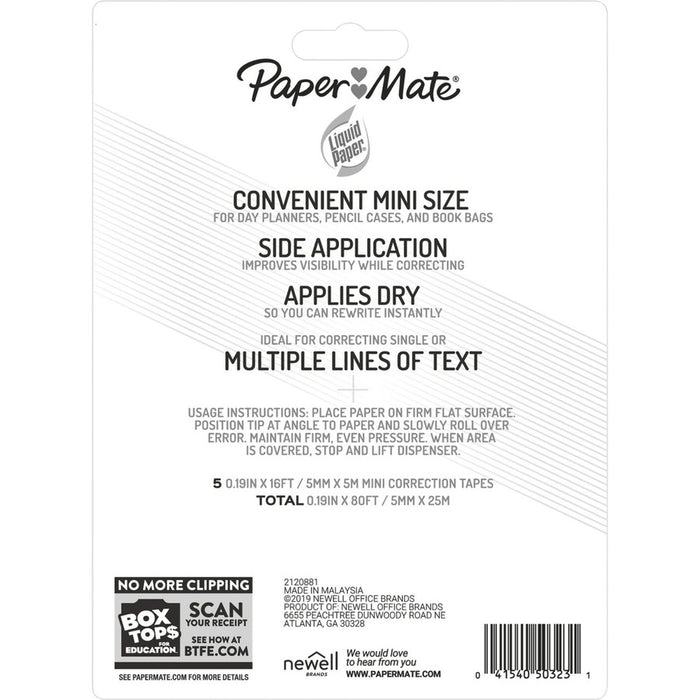 Paper Mate Dryline Mini Grip Correction Tape