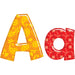 Trend Colorful Patterns 4-inch Ready Letters