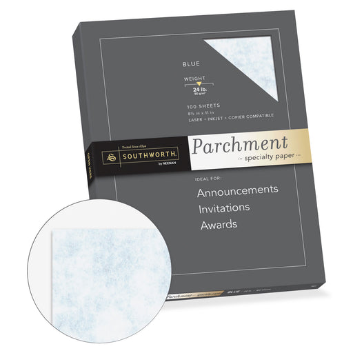 Southworth Parchment Specialty Paper - Blue
