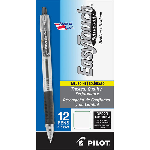 Pilot EasyTouch Retractable Ballpoint Pens