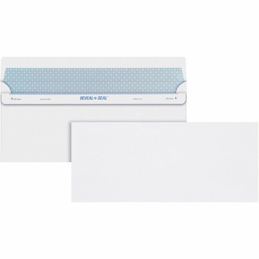 Quality Park No. 10 Security Tinted Business Envelopes with Reveal-N-Seal® Self-Seal Closure