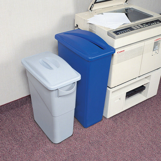 Rubbermaid Commercial Slim Jim Paper Recycling Container Lids