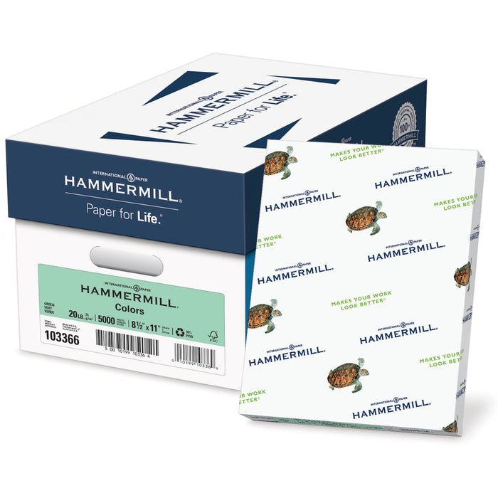 Hammermill Colors Recycled Copy Paper - Green