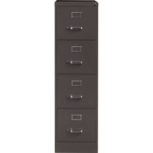 Lorell Fortress Series 26.5'' Letter-size Vertical Files - 4-Drawer