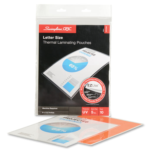 GBC EZUse Thermal Laminating Pouches