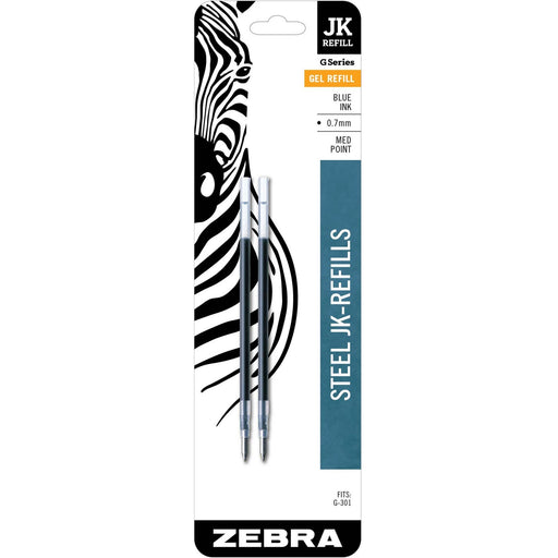 Zebra G-301 JK Gel Stainless Steel Pen Refill