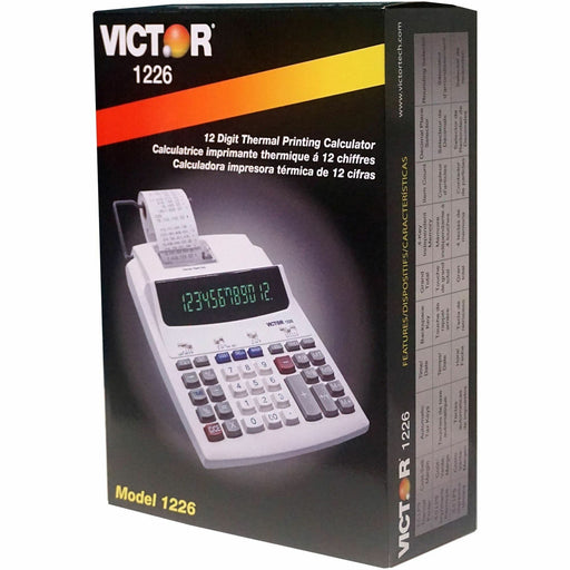 Victor 12-Digit Thermal Printing Calculator