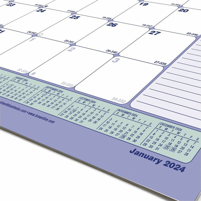 Brownline Monthly Desk/Wall Calendar 2024